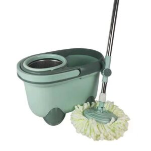 Extendable Spin Mopping Stick And Bucket