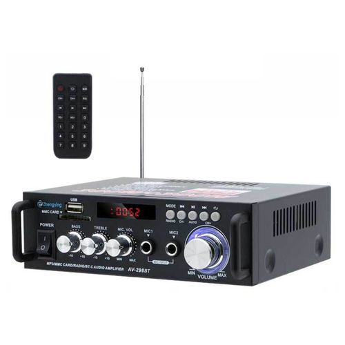 220V/12V 600W Bluetooth HiFi Audio Stereo Power Amplifier - Image 5