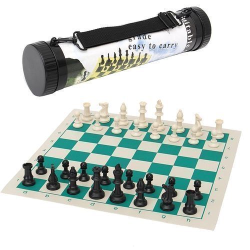 Portable Tournament Chess Game Plastic - Image 3