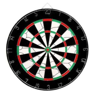 Flocked Dart Board Game With Dart Arrows