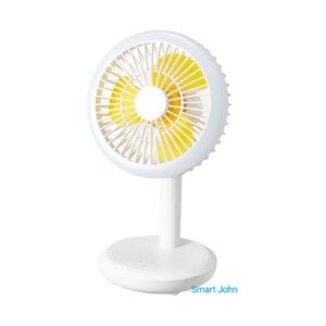Dp Rechargeable Table Fan 4000mAh With LED LIGHT