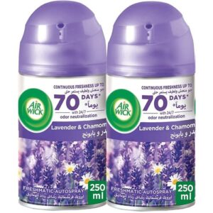 Airwick Freshmatic Lavender Air Freshner Refill - Pack Of 2