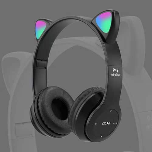 Cat Ears Wireless Bluetooth Headset - Image 3
