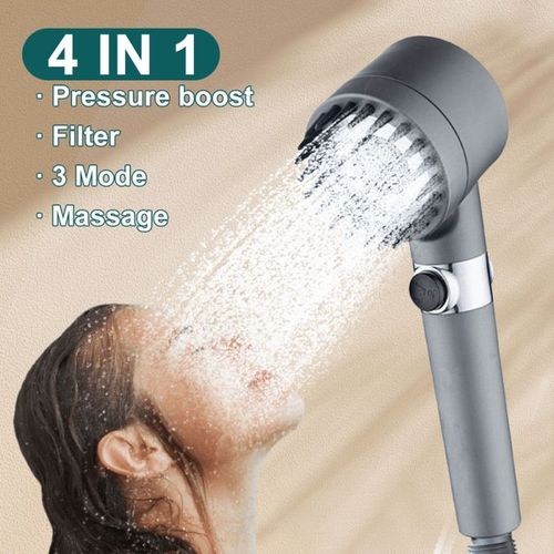 3Spray Modes High Pressure Power Water Saving Shower Heads - Image 5