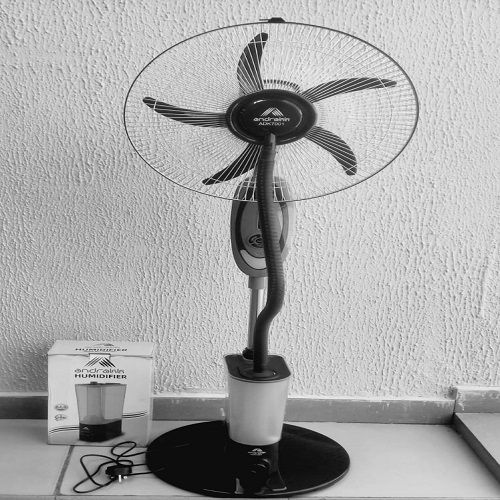 Andrakk 16inches Rechargeable Mist Fan With Remote - Image 2