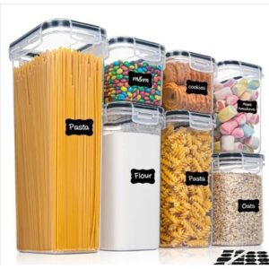  7-piece kitchen food storage container set