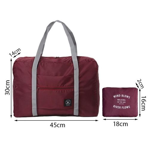Foldable Travel Bags Nylon Large Bag Luggage Waterproof Handbags - Image 5