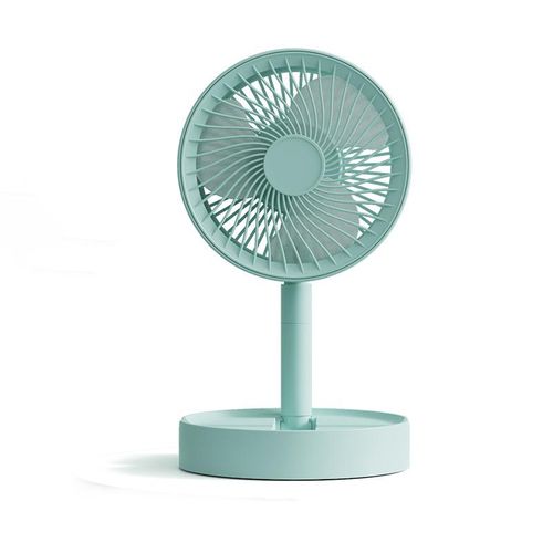 7.7 Inch Mini USB Rechargeable Portable Folding Standing Fan - Image 2