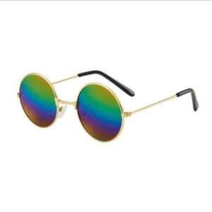 Retro Small Round Hippie SunglassesFashionable and high-end sunglasses