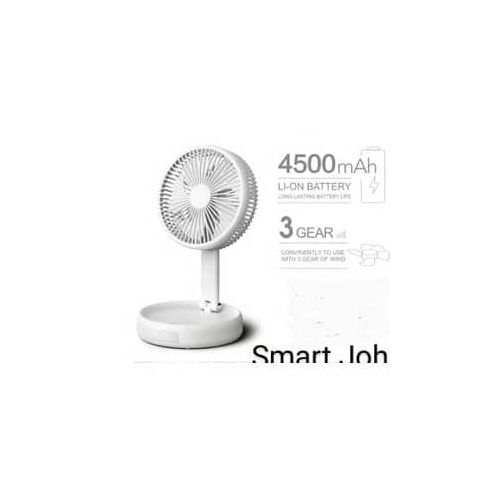 Kamisafe Quality Foldable Rechargeable Table Fan With LED - Image 2