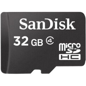 SanDisk 32GB Micro SDHC Memory Card C4