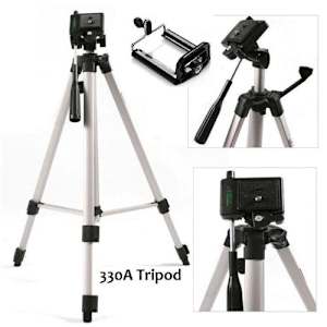 330a Professional Aluminum Tripod Camera Mobile Phone - Image 4