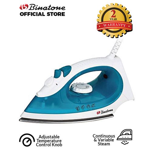 Binatone Smoother Gliding Steam Iron (SI-1605) - Blue - Image 2