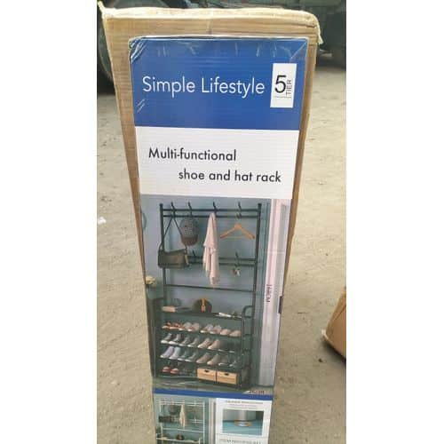 Cloth Hanger With Shoe Rack - Image 2