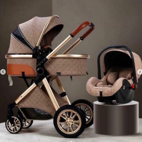 High Landscape 3-in-1 Baby Stroller - Image 2