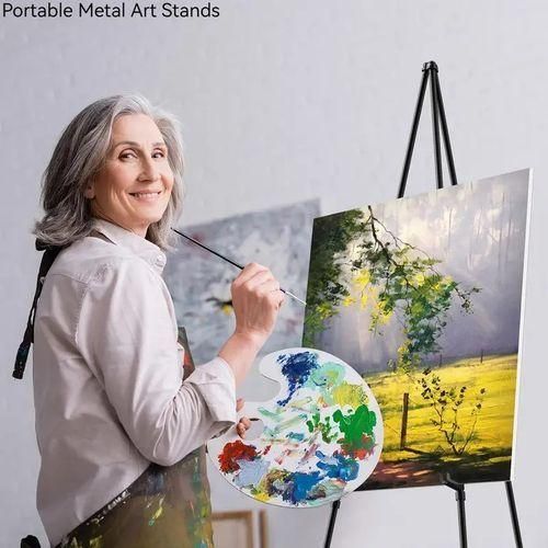 Portable Metal Art Tripod Display Easel Stand - Image 5