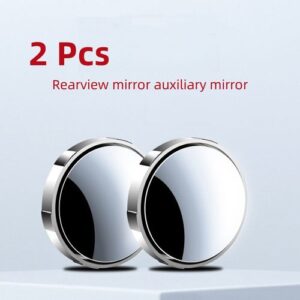 2 Pcs Rearview Mirror Auxiliary Mirror