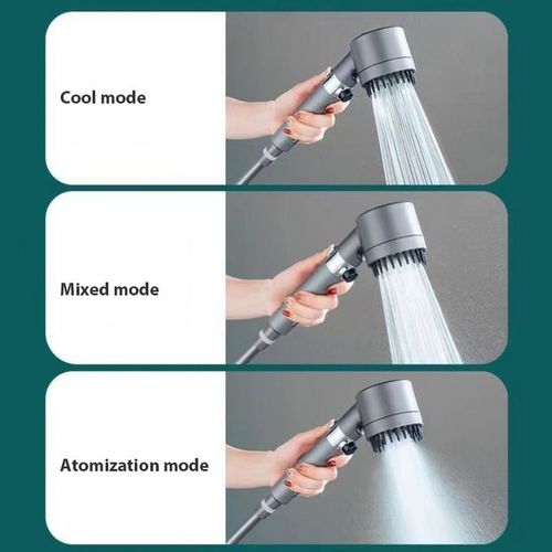 3Spray Modes High Pressure Power Water Saving Shower Heads - Image 2