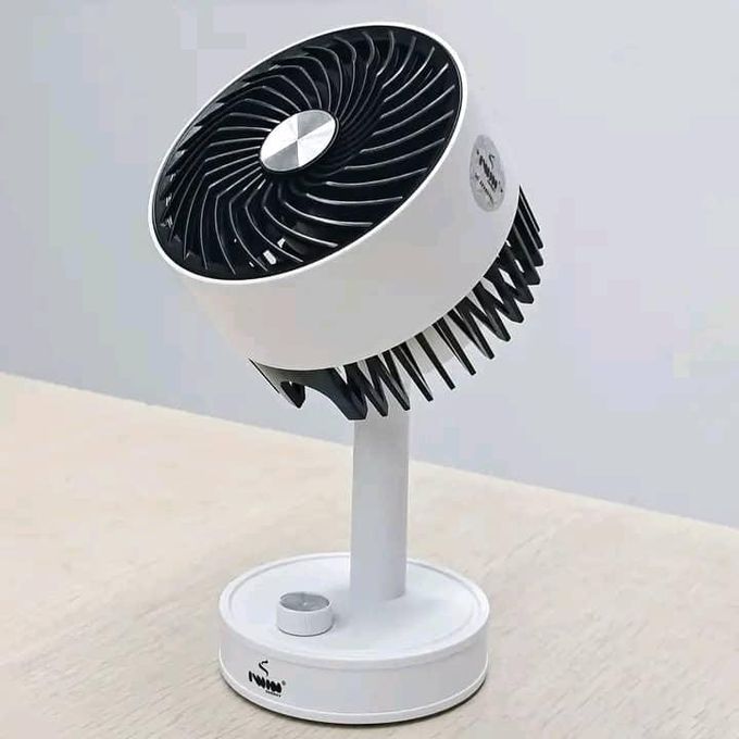 IWIN ENERGY 5 inches rechargeable desktop Fan-White - Image 3