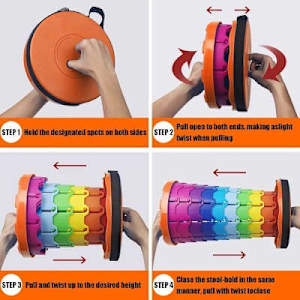 Telescopic Stool Foldable outdoor portable Stool suitable for pinic and outdoor relaxation - Image 3