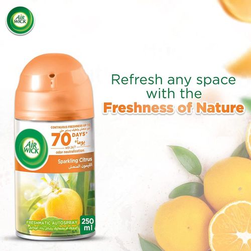 Airwick Freshmatic Refill Air Freshener - Sparkling Citrus X 2 - Image 4