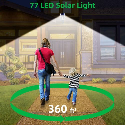 Mythco 77 LED Camera Solar Light Motion Sensor Wall Lamp IP65 - Image 4