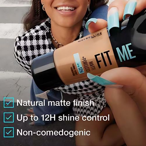 Maybelline Fit Me Matte And Poreless Foundation- 352 TRUFFLE - Image 5