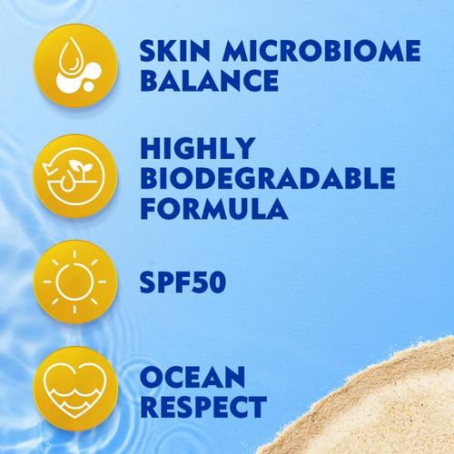 NIVEA Sun UV Sunscreen Face Shine Control Cream SPF 50 - 50ml (Pack of 2) - Image 2