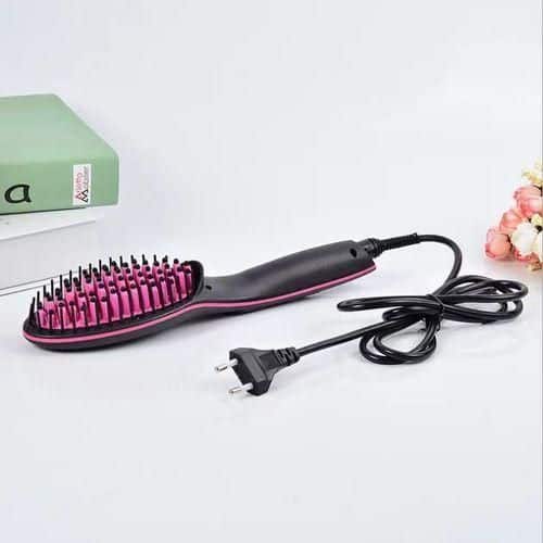 Hot Comb Straightener Blow Hair Dryers Electric Stretcher Brush - Image 2