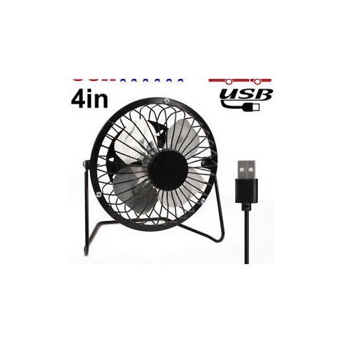 4Inch USB Desk Quiet Airflow Cooling Fan For Home And Office - Image 2