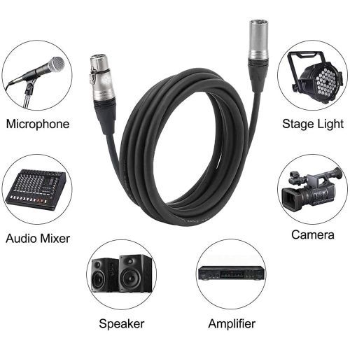Microphone Cable XLR Best Quality Canon To Canon - 10 Meters - Image 3