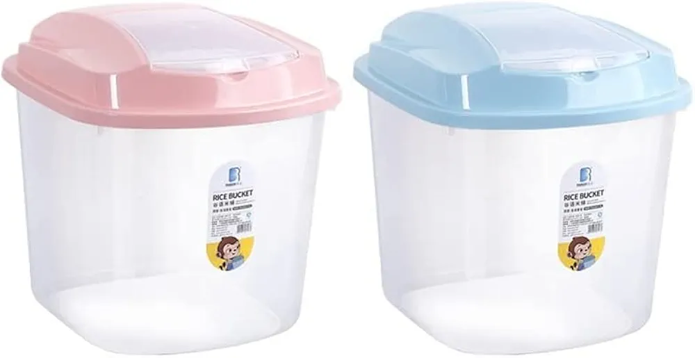 Rice Bucket Household Kitchen Moisture-Proof Sealed Rice Storage Box - Image 4