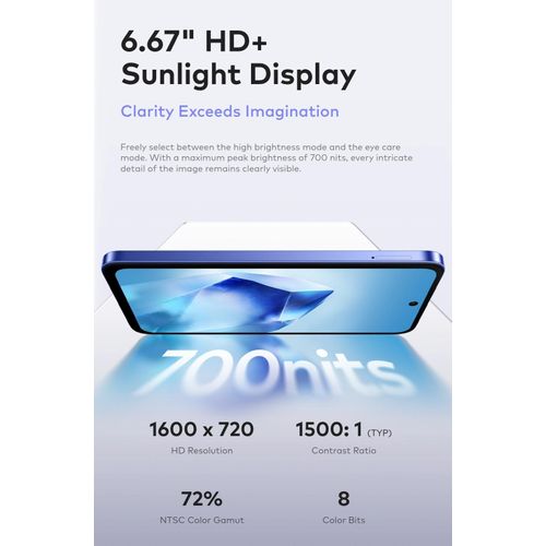 itel P70 6.67" 128GB ROM + Upto 8GB RAM, 6000mAh + 4000mAh Case - Image 5