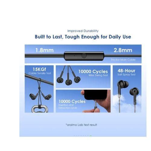 Oraimo CONCH 2 Neo 3.5MM In-Ear Wired Headphones - Image 3