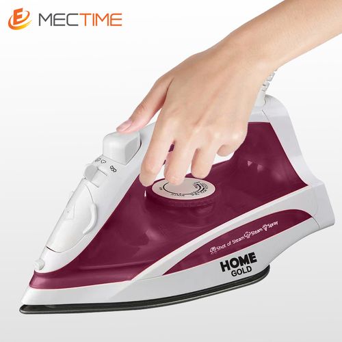 2600W Iron Multifunctional Dry Ironing & Steaming - Purple - Image 3
