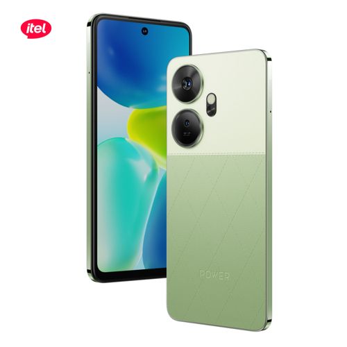 itel P55+ 6.6″ HD 8GB RAM/128GB ROM Android 12 - Green - Image 2