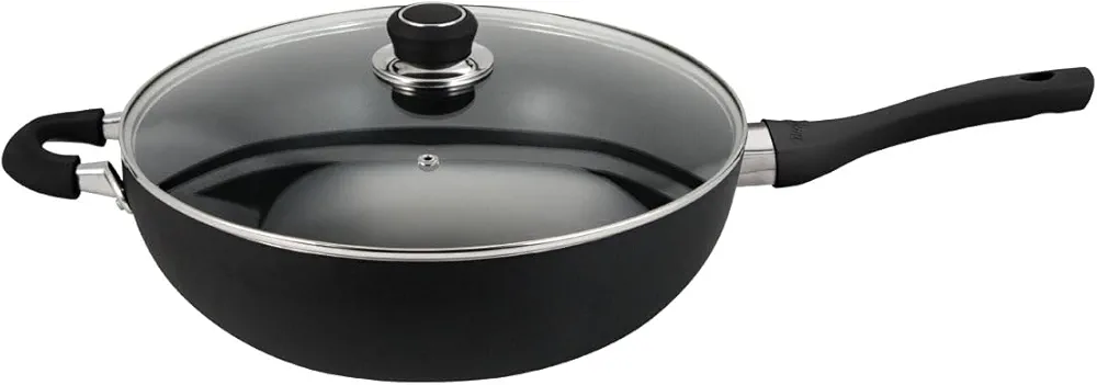 Nonstick Black Wok Pan - Image 5