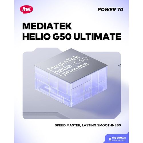 itel P70 6.67" 128GB ROM + Upto 8GB RAM, 6000mAh + 4000mAh Case - Image 6