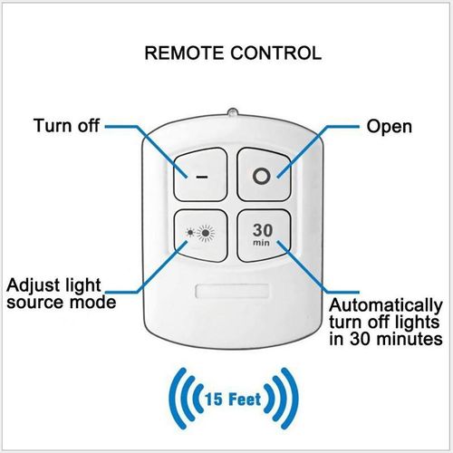 3pcs Led Light With Remote Control - Image 3