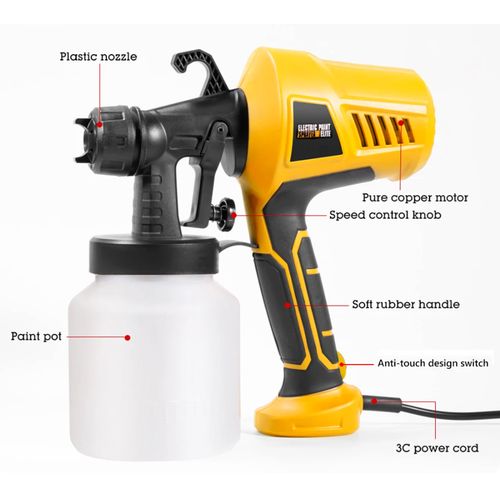 Household Paint Sprayer Portable Detachable High Pressure - Image 3