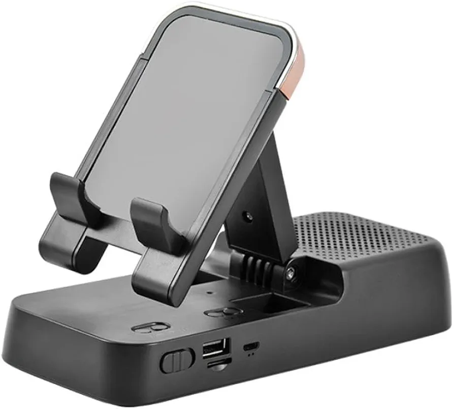 Phone Stand with Bluetooth Speaker and Slip for iPhone M7E5 Station for Charging - Image 5