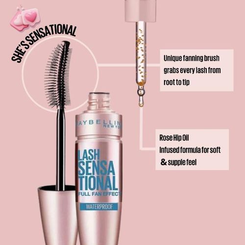 Maybelline Lash Sensational Mascara - Black - Image 2