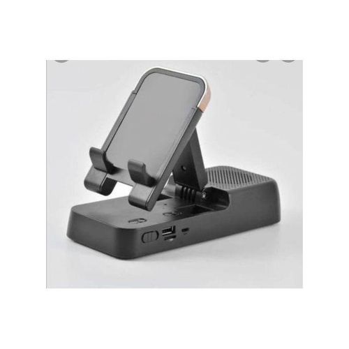 Mobile Phone Holder and Bluetooth Speaker With USB Ports - Image 3