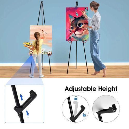 Portable Metal Art Tripod Display Easel Stand - Image 3