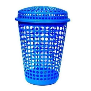 Laundry Basket With Lid - Plastic - 50l