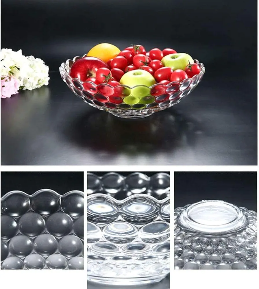 Glass Bowl-Crystal Design Bowls For Kitchen-Home Décor- fruit - Image 3