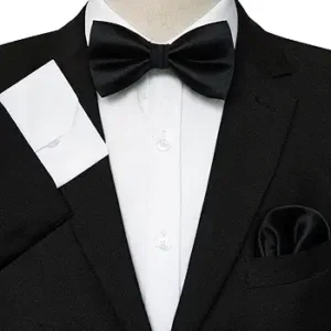 Quality Mens Plain Bow Tie -Multicolor