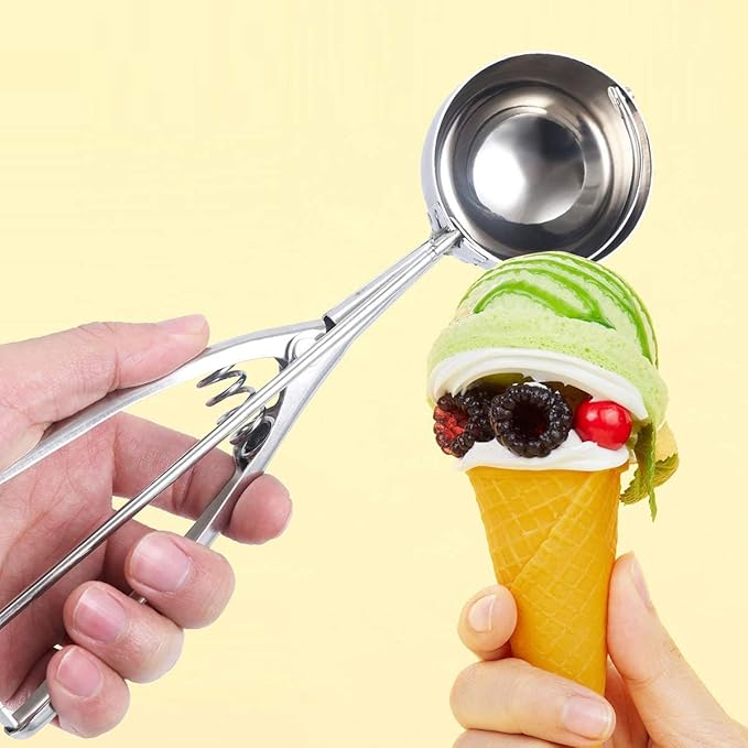 Ice Cream Scooper Stainless Steel - Image 2