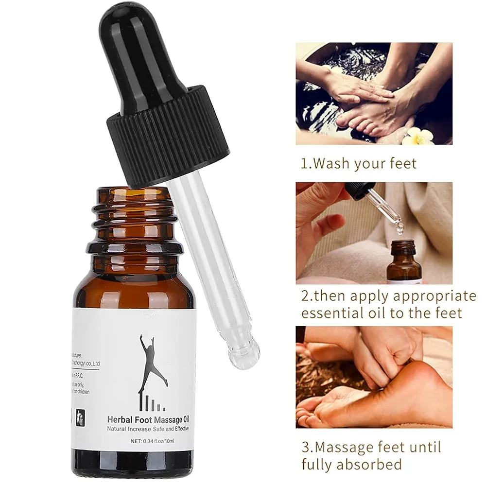 First Sun Herbal Foot Massage Oil-10ml - Image 4