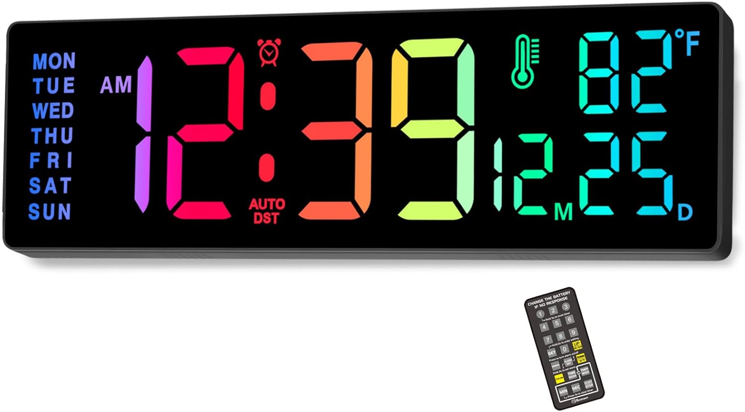 LED Digital Well Clock Timer With Remote - Image 5